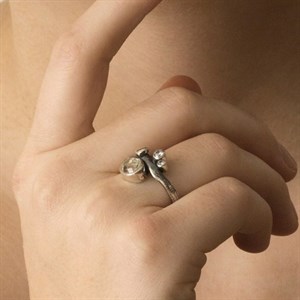 Rabinovich - Lovely ring i sølv - 74816386